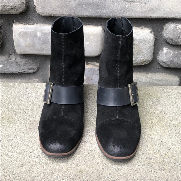 Korks Denoon Bootie Black EUC sz 9.5 - Picture 2 of 8